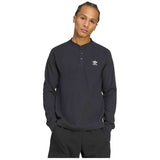 Camiseta De Manga Larga Adidas Trefoil Essentials "Negro"