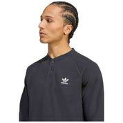 Camiseta De Manga Larga Adidas Trefoil Essentials "Negro"