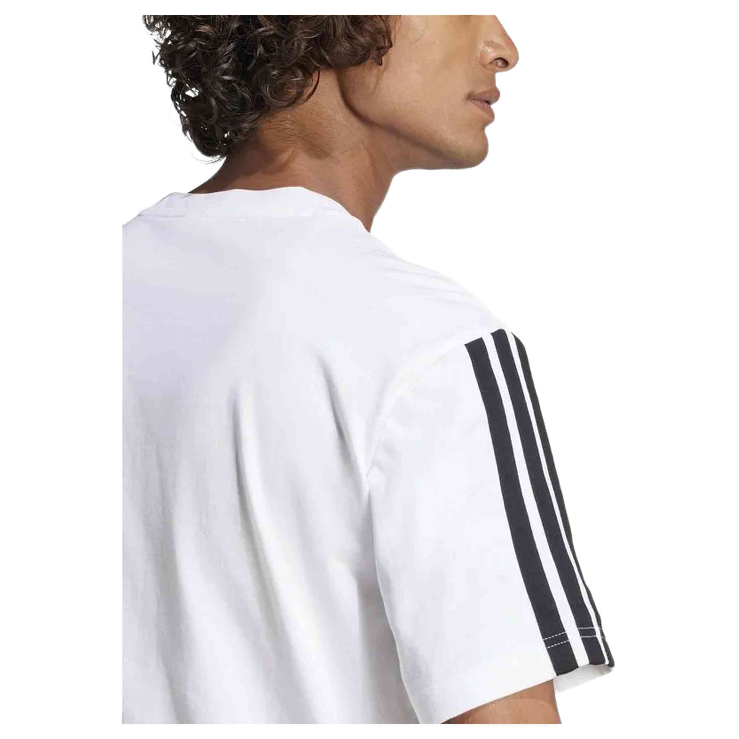 Camiseta De Manga Corta Adidas Essentials 3 Rayas