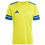 Camiseta De Futbol Adidas Squadra 25 "Amarillo / Azul Royal"
