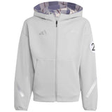 Sudadera Con Capucha Adidas Sudadera Con Capucha Adidas Mercedes-Amg Full-Zip Gris Junior