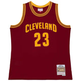 Camiseta De Baloncesto Mitchell & Ness Nba Road Swingman Jersey Cleveland Cavaliers 2015 Lebron James