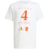 Camiseta De Manga Corta Adidas  blanco