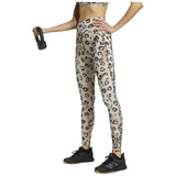 Mallas Adidas Optime Essentials Full Length Leggings Print "Beige / Black"