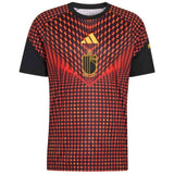 Camiseta De Futbol Adidas Belgium 26 Home Pre Match Jersey "Black / Red"