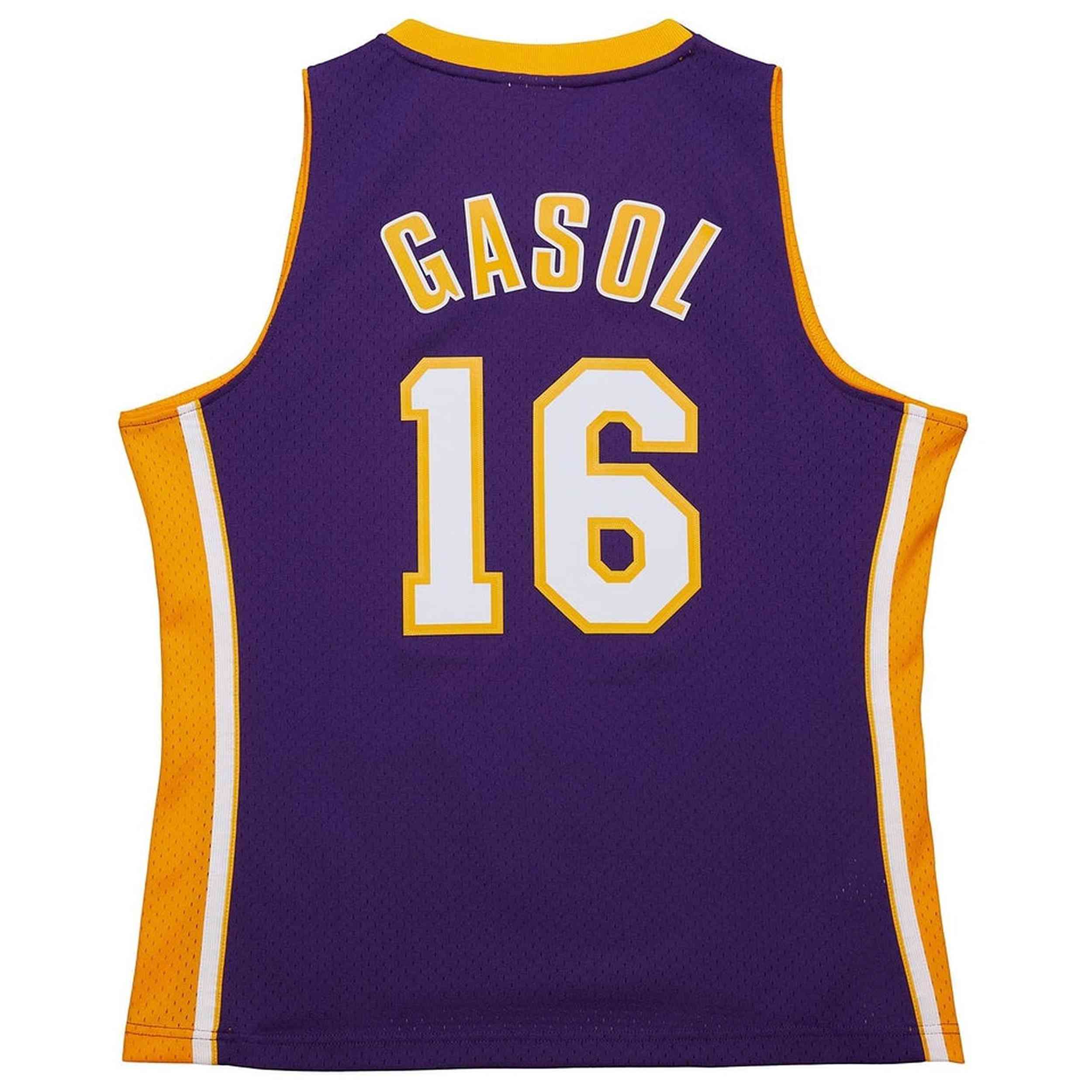  Mitchell & Ness Lakers 2009 Pau Gasol