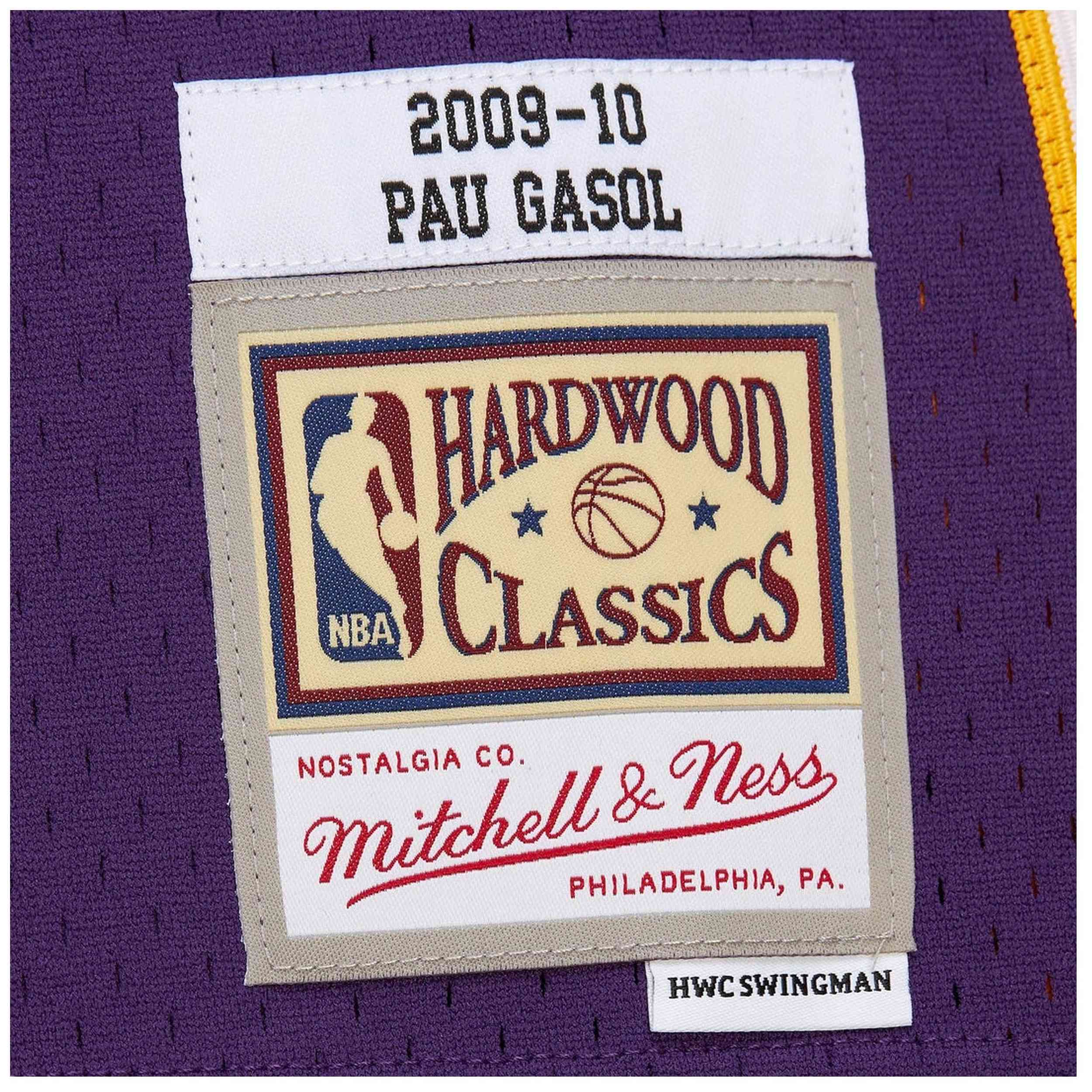  Mitchell & Ness Lakers 2009 Pau Gasol