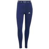 Mallas Adidas Malla Larga Adidas Techfit Stash Pocket Azul Oscuro Mujer