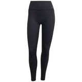 Mallas Adidas Malla Larga Adidas Optime Workout Rib Full Length Negro Mujer