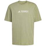 Camiseta De Manga Corta Adidas Terrex Classic Logo "Tent Green"