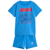 Conjunto Para Bebe Adidas I Mrvl Av T Set
