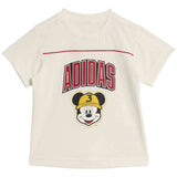 Camiseta De Manga Corta Adidas Disney Mickey Mouse T Shirt "Off White / Pure Ruby"