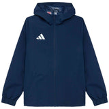 Chubasquero Adidas Entrada 26 All Weather "Team Navy Blue 2 / White"