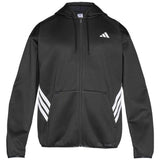 Sudadera Con Capucha Adidas Crazy Warm Full-Zip "Black / White"