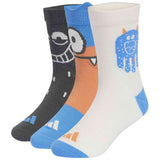 Calcetines Adidas Calcetines Adidas Tiro Nster Azul Gris Infantil (3 Pares)