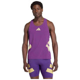 Camiseta De Tirantes Adidas Adizero Road To Records Singlet "Tribe Purple"