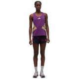 Camiseta De Tirantes Adidas Adizero Road To Records "Tribe Purple"