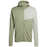 Chaqueta Adidas Forro Polar Con Capucha Adidas Terrex Xperior Climawarm Light Fleece Verde