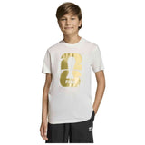 Camiseta De Manga Corta Adidas Fifa World Cup 26 Official Emblem T-Shirt Kids "Cloud White"