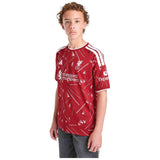 Camiseta De Futbol Adidas Liverpool Fc 26/27 Home Jersey Kids "Active Maroon"