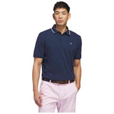Polo De Manga Corta Adidas Originals Twistknit Trefoil Polo Shirt "Night Indigo / Chalk White"