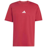 Camiseta De Manga Corta Adidas T-Shirt "Active Maroon / White"