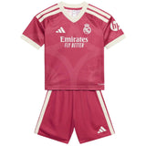 Conjunto Adidas Real Madrid 26 27 Third Kids Set "Wild Pink"