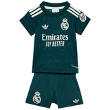 Conjunto Para Bebe Adidas Real Madrid 26/27 Away Baby Kit "Aurora Ivy"