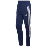 Pantalon De Chandal Adidas Pantalón Largo Adidas Workout Essentials All-Set-3-Stripes Azul Blanco
