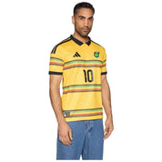 Camiseta De Futbol Adidas Jamaica 26 X Bob Marley Home Marley 10 "Amarillo"