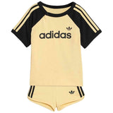 Conjunto Adidas T-Shirt And Shorts Set "Yellow/Black"