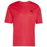 Camiseta De Manga Corta Adidas Camiseta Adidas Workout Essentials Base Manga Corta Rojo