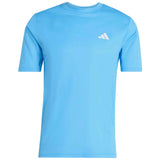 Camiseta De Manga Corta Adidas Camiseta Adidas Workout Essentials Base Manga Corta Azul Claro