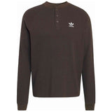 Polo De Manga Larga Adidas Trefoil Essentials "Aurora Coffee"