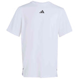 Camiseta De Manga Corta Adidas D4T Primelift 3 Stripes T-Shirt "White"