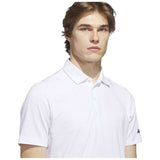 Polo De Manga Corta Adidas Ultimate365 Plus Go To Print Polo Shirt "White / Grey Three"