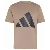 Camiseta De Manga Corta Adidas Essentials Big Logo "Khaki Six / Black"