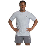 Camiseta De Manga Corta Adidas Workout Essentials Flex "Medium Grey Heather"