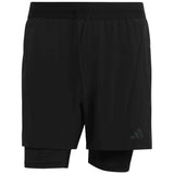 Pantalon Corto Adidas Pantalón Corto Adidas 2 En 1 D4T Negro