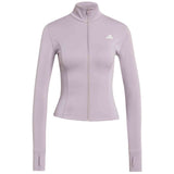 Chaqueta Adidas Chaqueta Adidas Optime Essentials Rosa Claro Mujer