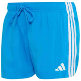 Bañador Adidas 3-Stripes 3-Inch "Bright Blue / White"