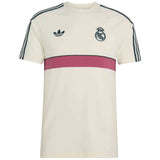 Camiseta De Manga Corta Adidas Real Madrid La Liga Originals "Beige"