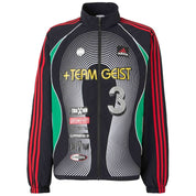 Chaqueta De Chandal Adidas Teamgeist Moto "Black/Green/Better Scarlet"