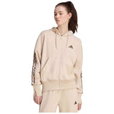 Chaqueta Adidas Seasonal Essentials Animal Print 3-Stripes Full Zip Hooded Track Top