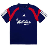 Camiseta De Manga Corta Adidas House Of Tiro T Shirt "Mystery Ink / White / Pure Ruby"