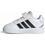 Zapatillas Adidas Grand Court 3.0 "Cloud White / Core Black / Hi-Res Yellow"