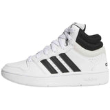 Zapatillas Adidas Hoops Mid Classic "Cloud White / Core Black / Orbit Grey"