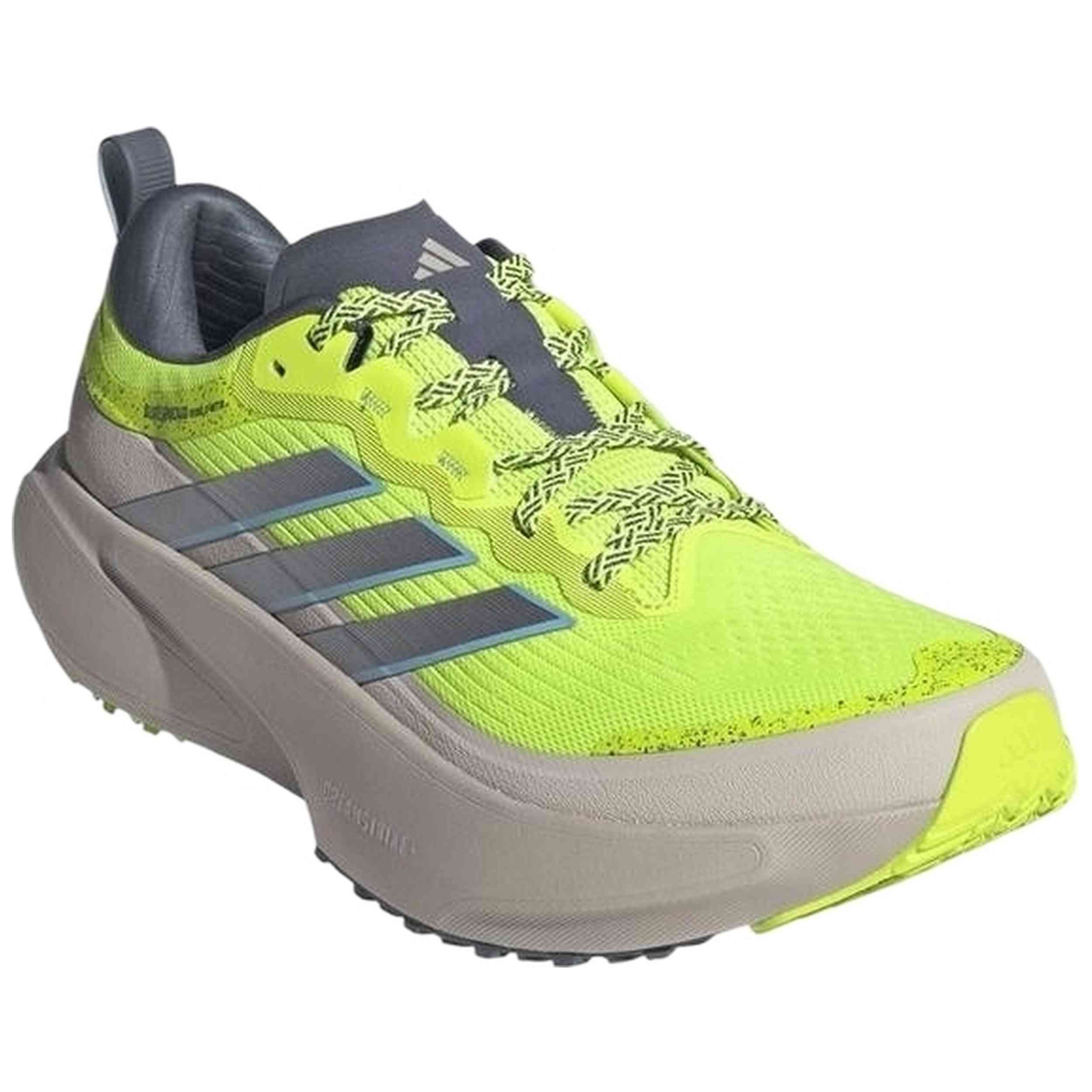 Zapatillas De Running Adidas Supernova Rise 3 Atr "Signal Green / Matte Silver / Blue Oxide"