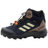 Zapatillas De Trekking Adidas Terrex Mid Gtx "Legend Ink / Beige"