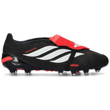 Botas De Futbol Adidas Predator Pro Fold-Over Tongue Ag "Core Black / Ftwr White / Lucid Red"